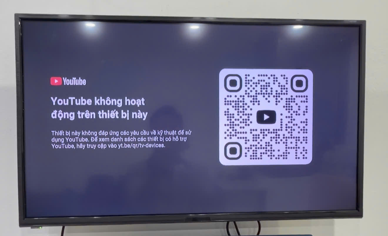 Lỗi “Youtube không hoạt động trên thiết bị này” và cách khắc phục